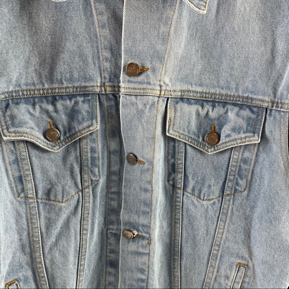 Too Ugly For L.A. The Logan Denim Jacket Large ! - Picture 2 of 10